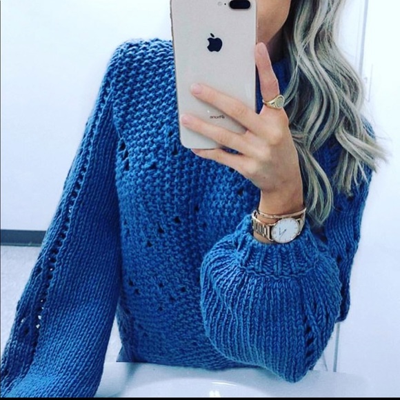 Sweaters - 🔴Blue sweater from proof apparel size medium